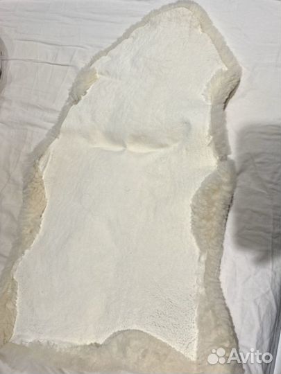 Натуральная овчина - подкладка в коляску