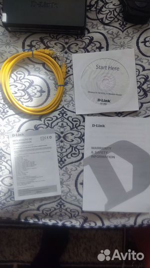 Роутер D-link DSL-2600U