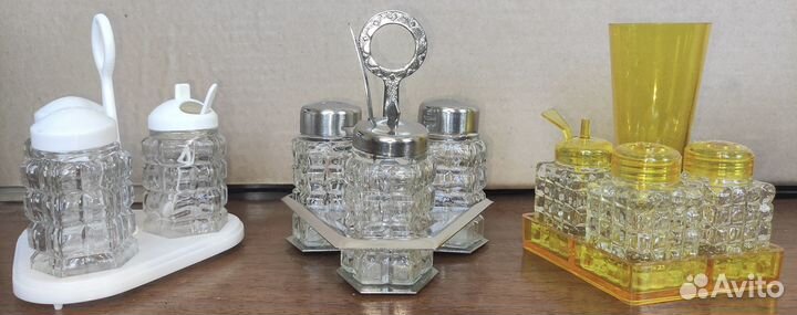 Набор столовый для специй 3-х, 4-х предметный СССР