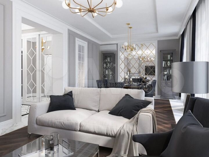 Коттедж 130 м² на участке 3 сот.