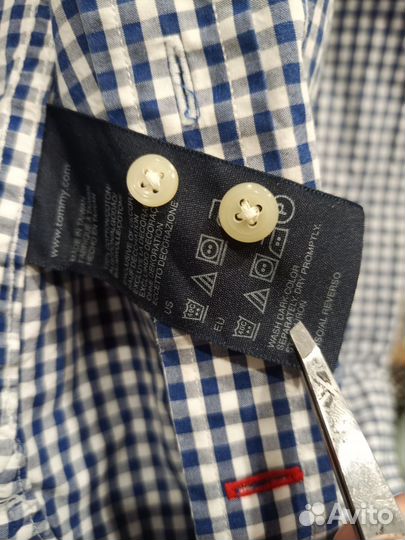 Рубашка tommy hilfiger мужская