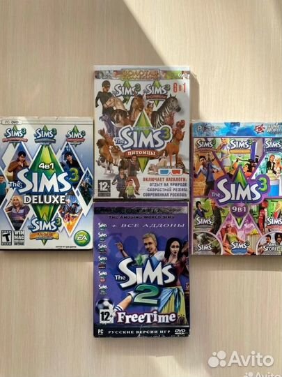 The Sims 3 The Sims 2 DVD лицензия