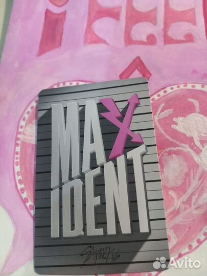 Кпоп карта Минхо из стрей кидс не офф