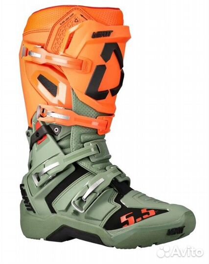 Мотоботы Leatt 5.5 FlexLock Enduro Boot (Cactus)