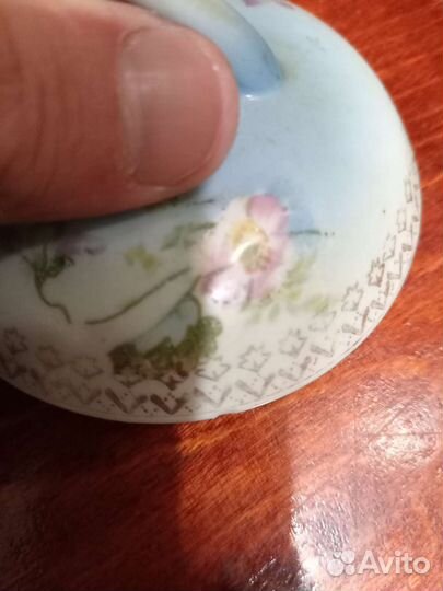 Фарфоровая сахарница СССР 1925 г