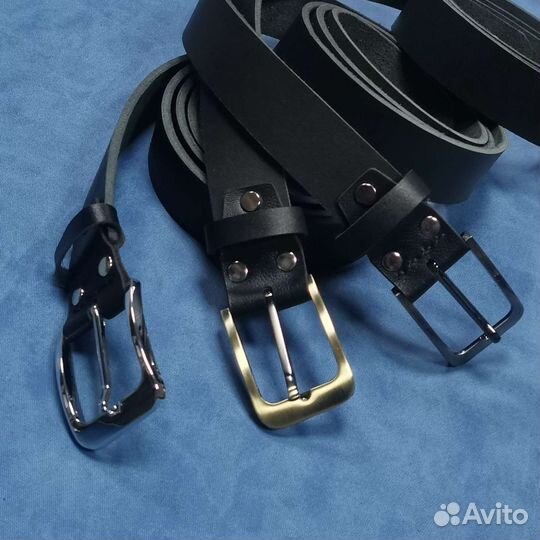 Мужской ремень из кожи