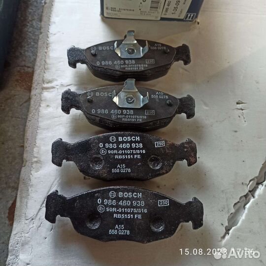 Тормозные колодки Opel Chevrolet