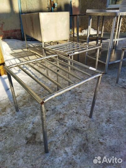 Подтоварник подставка из нержавейки