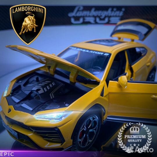 Lamborghini Urus - Brilliant Yellow 1:24