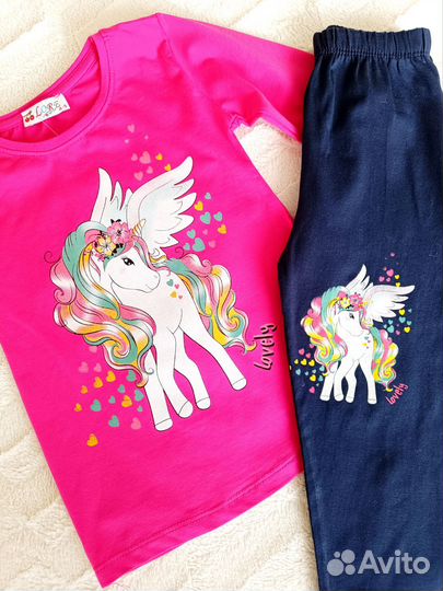 Новый костюм для девочки 110-116, 116-122 см