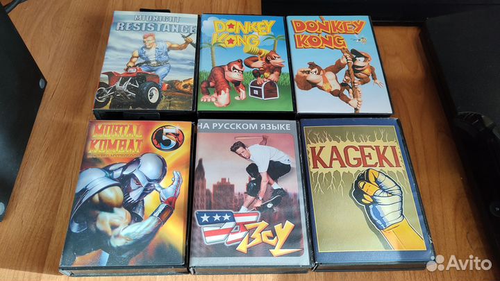 Картриджи Сега (Sega Mega Drive)