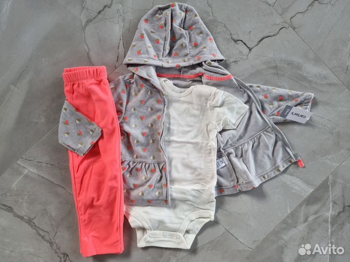 Комплекты carter's для малышей из 3х предметов