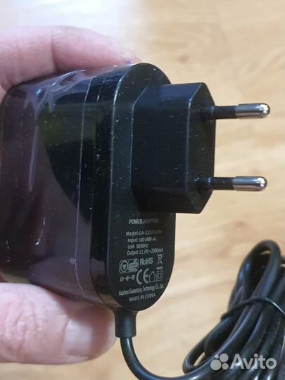 Блок питания 12V 2000mA