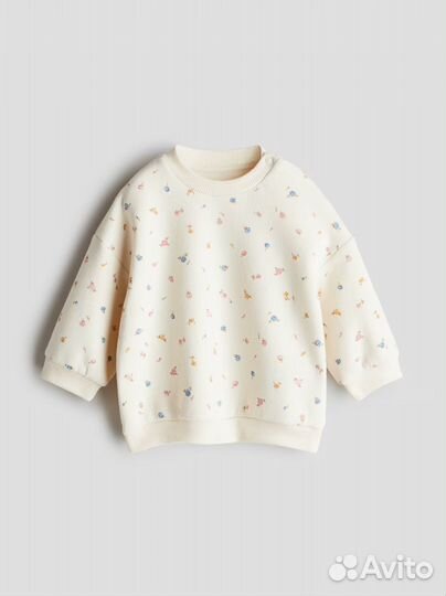 Свитшот hm для девочки 80 86 92