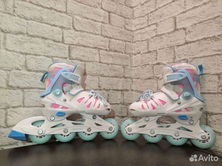 Роликовые коньки reaction размер 28-31