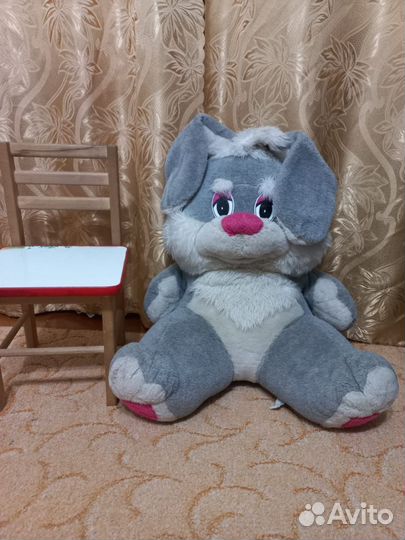 Мягкая игрушка заяц
