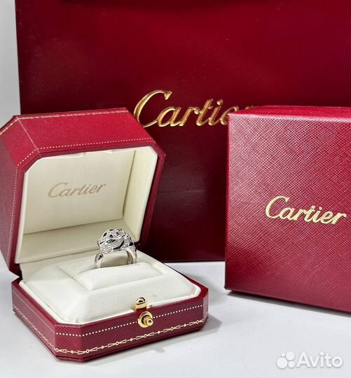 Кольцо с бриллиантами Cartier