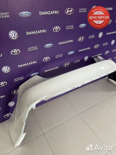 Бампер Задний Toyota Camry 70 (2018) super white