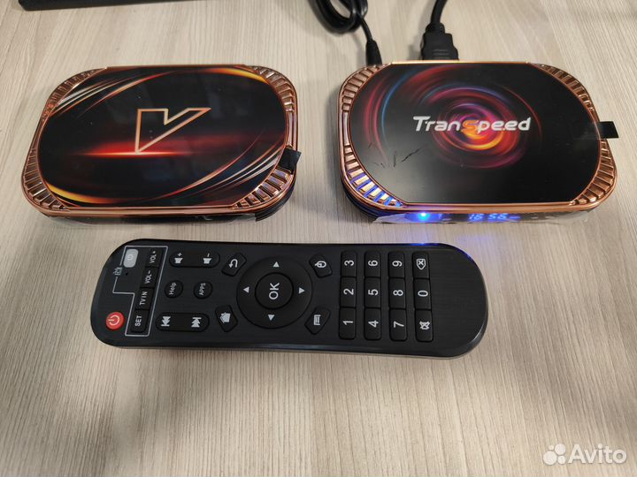 Смарт тв приставка X4 LAN1000M 4/64Гб прошита