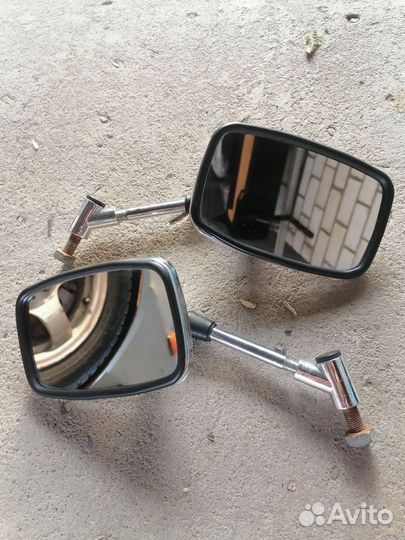 Зеркала боковые хромированные