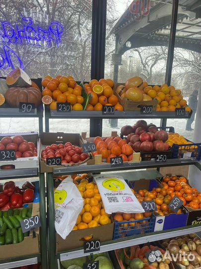 Готовый бизнес Фрукты овощи