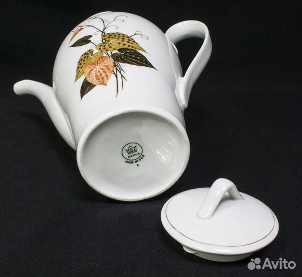 Кофейник большой Осенний букет, гдр, Kahla, 1,6 л