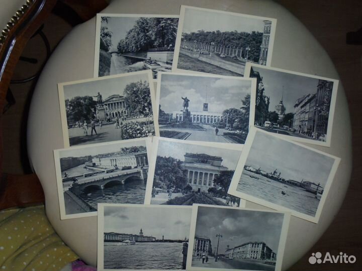 Винтажные открытки Ленинград 1964 г. Цена 1 шт