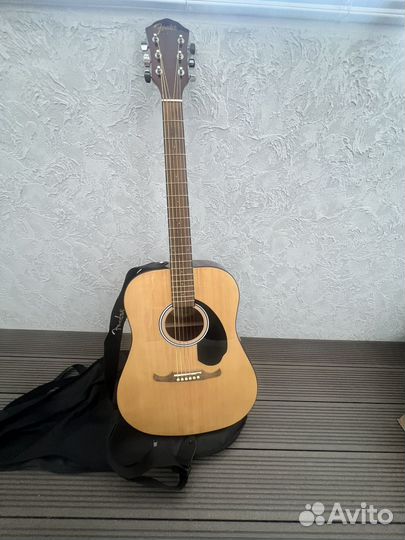 Акустическая гитара fender