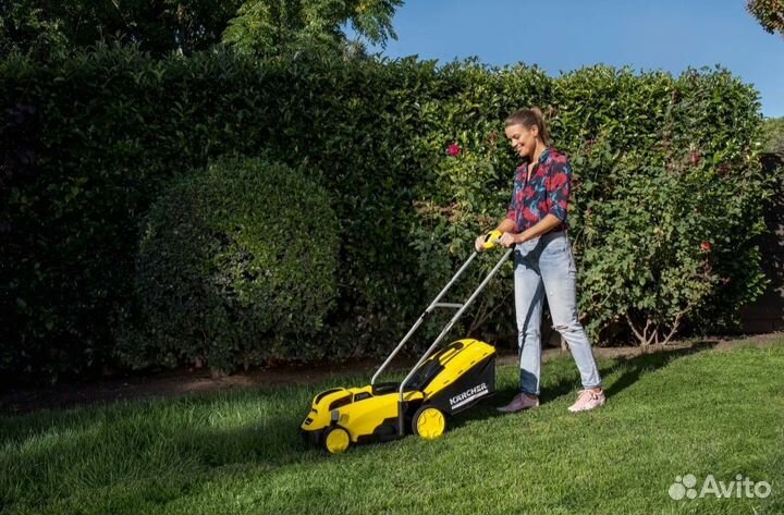 Газонокосилка аккумуляторная karcher