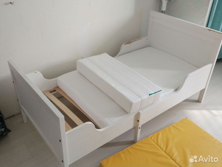 Детская кровать IKEA раздвижная сундвик