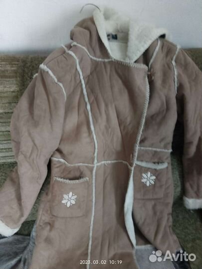 Дубленка на девочку
