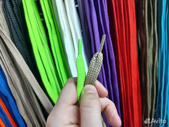 Шнурки плоские для обуви 35 цветов 200 /160 /110см