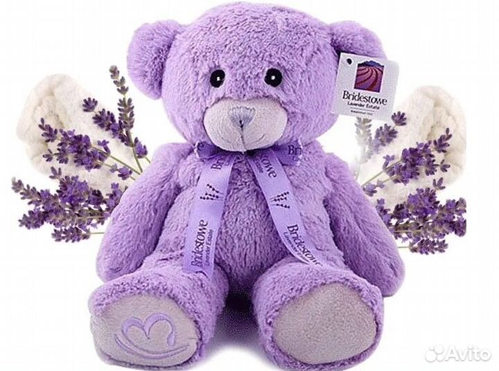 Лавандовый мишка