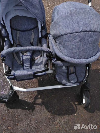 Коляска для двойни