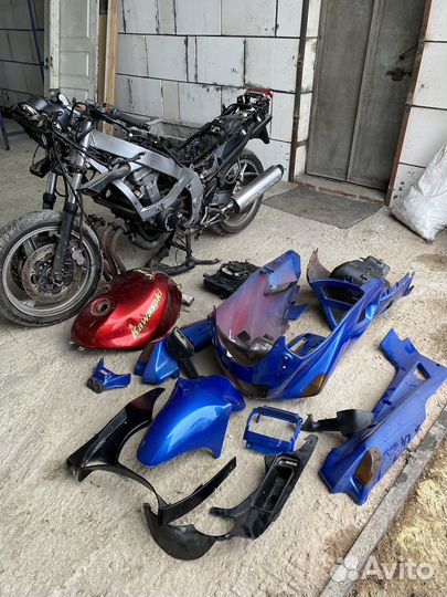 Запчасти kawasaki zzr 400