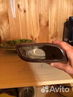 Декоративная посуда времен СССР (тарелки, ваза)