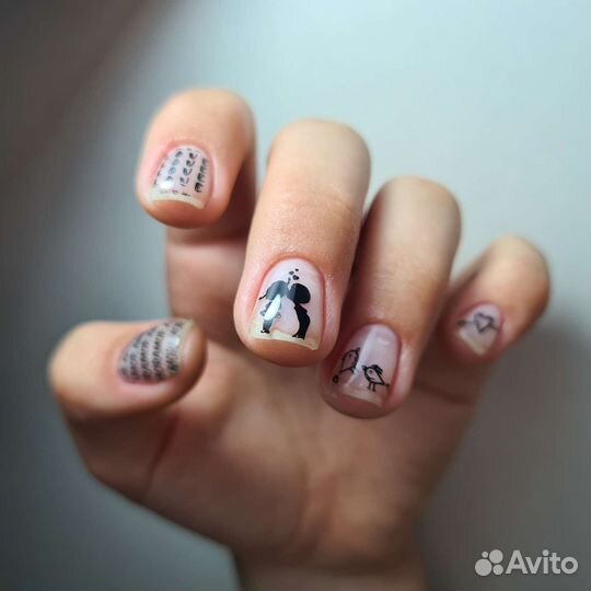 Комбинированный маникюр