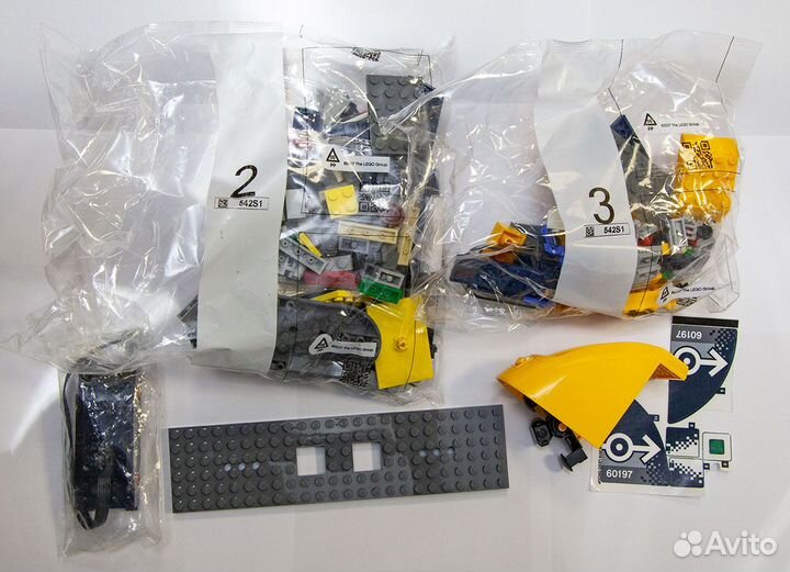 Lego city поезд - для Авито доставки