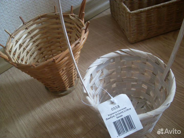 Корзина плетеная Корзинка Флористика