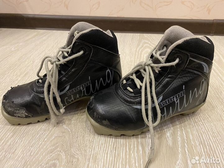 Лыжные ботинки NNN крепление детские