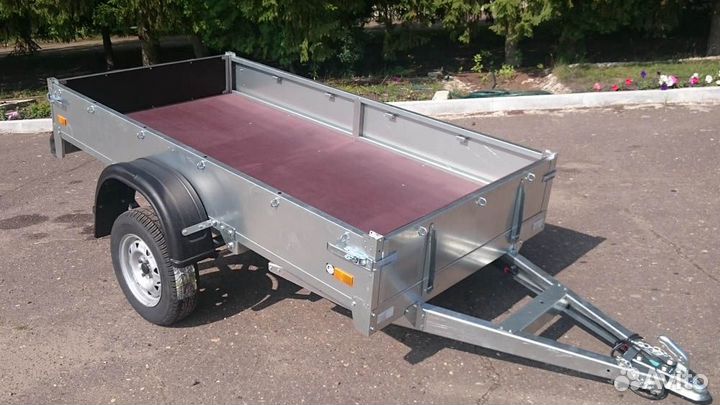 Прицеп сст-7132-2К 2,2х1,2 оцинк. выс. Новый