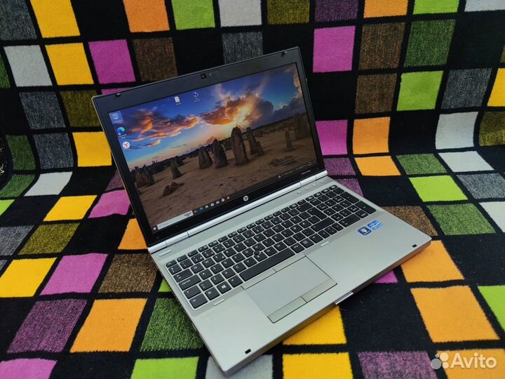 Металлический ноутбук HP elitebook 8570P