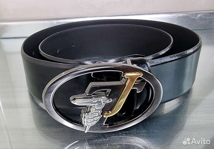 Ремень кожаный True Trussardi 75/85 новый