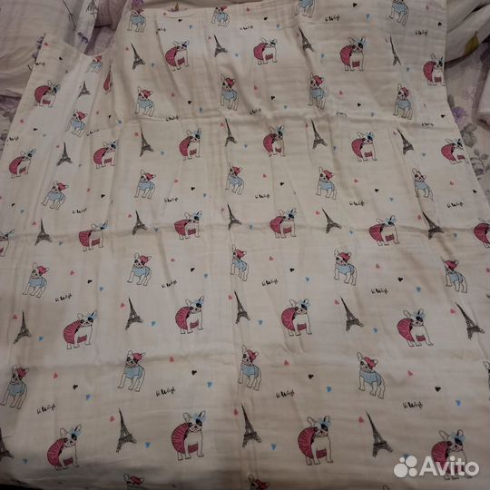 Муслиновый плед детский(новый )