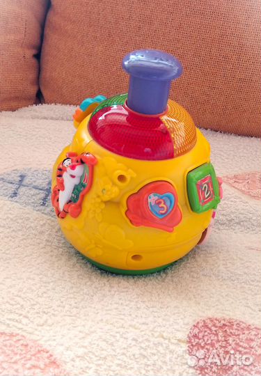 Детская обучающая юла Винни Vtech