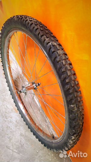 Колесо велосипедное переднее 26