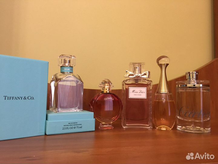 Парфюмерия Tiffany Dior PacoRabanne Cartier