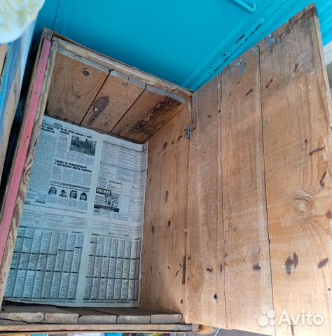 Ящик деревянный для хранения овощей 86х59х49 см