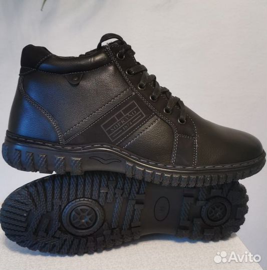 Полуботинки мужские зимние