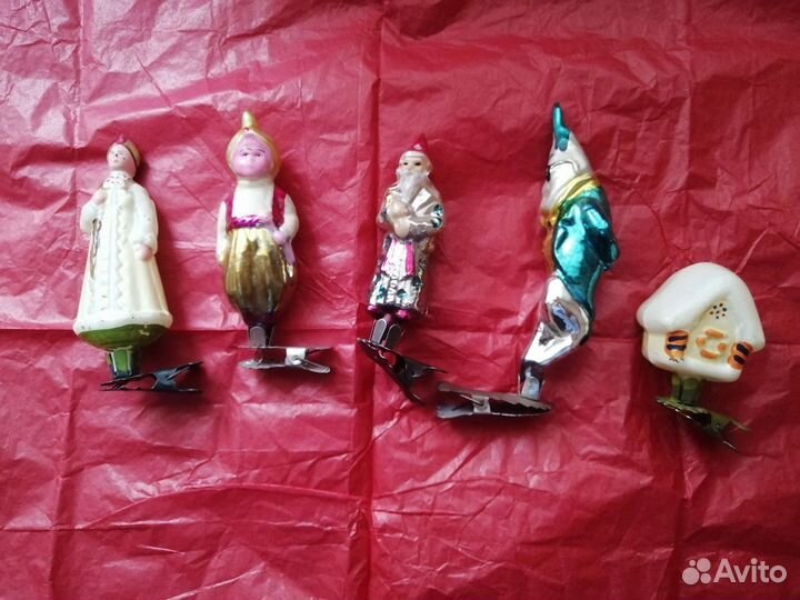 Елочные игрушки СССР